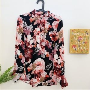 Eliane Rose | Floral Long Sleeve Blouse